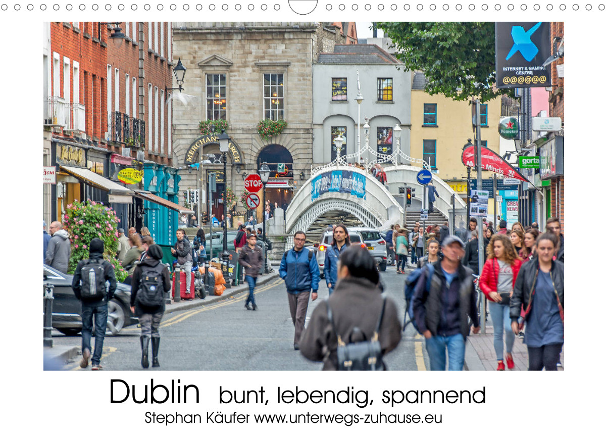 Dublin bunt, lebendig, spannend